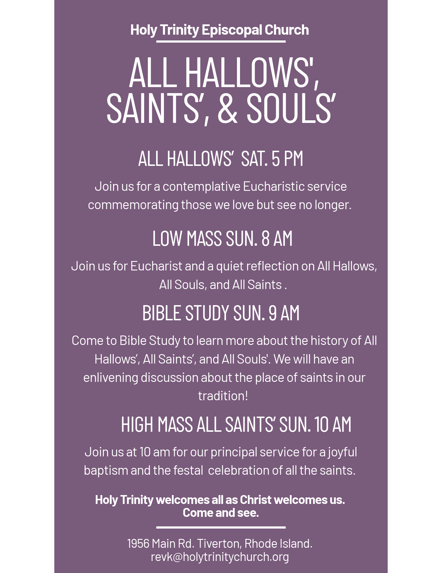 All Souls'_All Saints HTEC Flyer 2026 (1)
