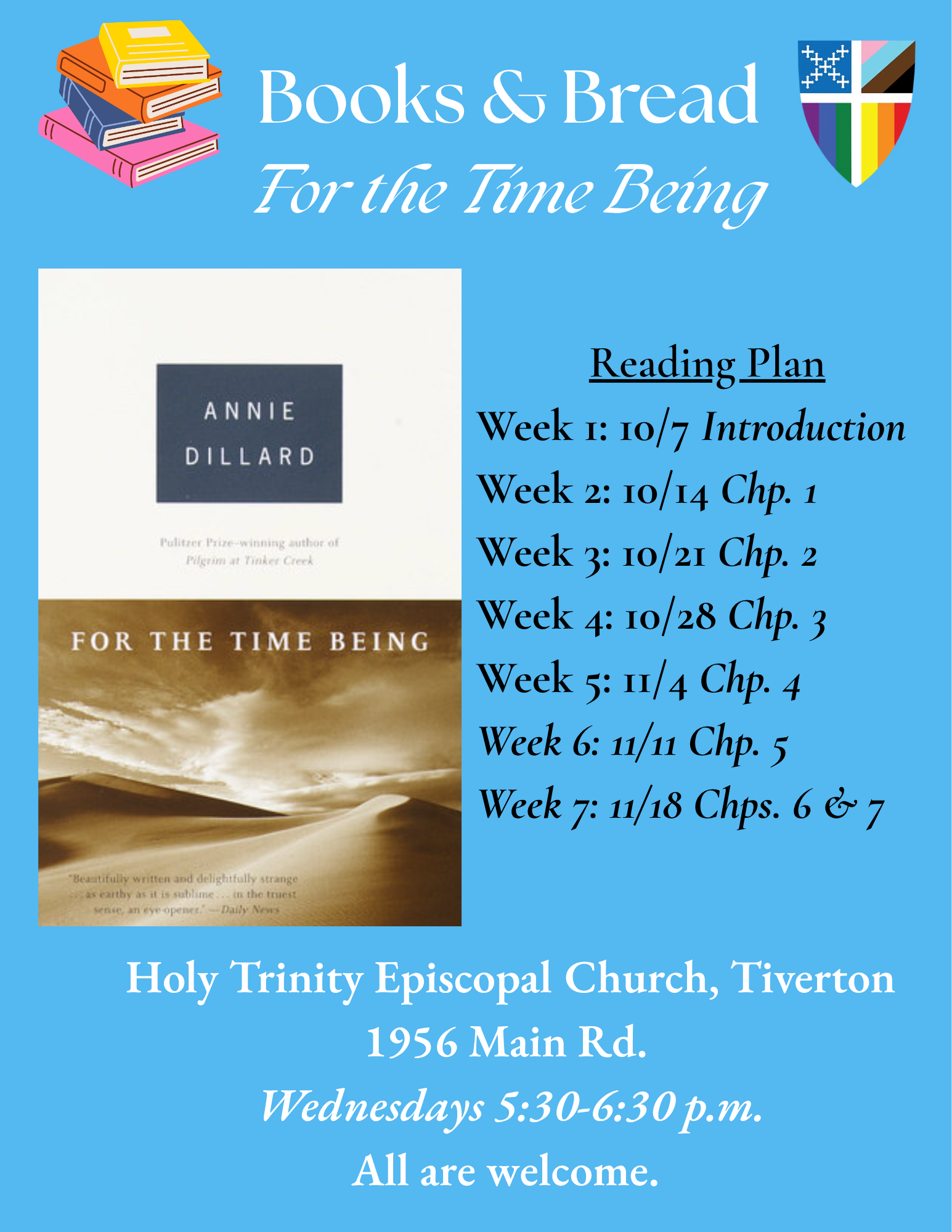 Books & Bread For the Time Being Flyer (1)